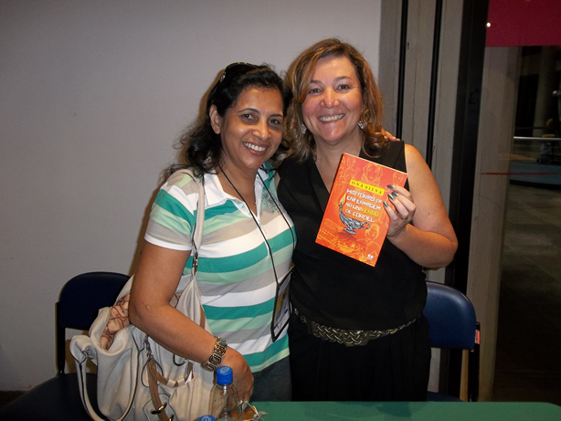 Benta e Onã no Lançamento do livro em Porto Alegre